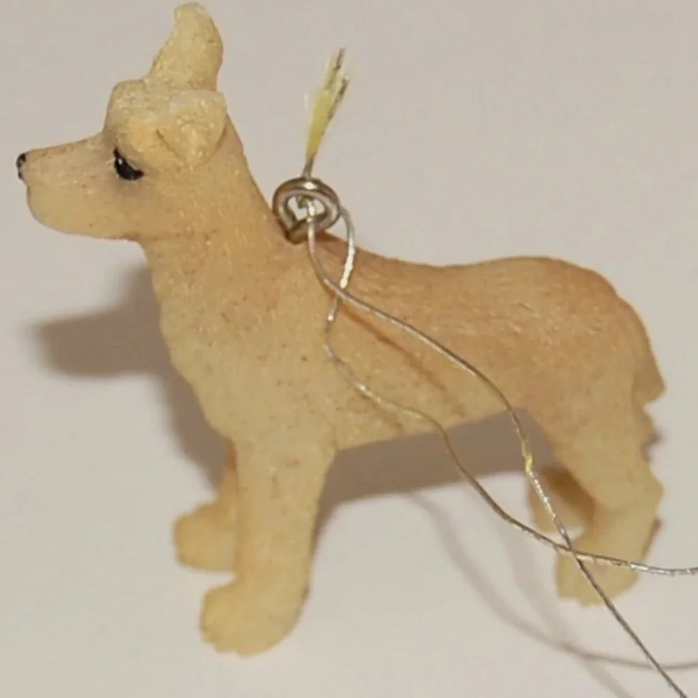 Set of 5 Puppy Figurine Charms